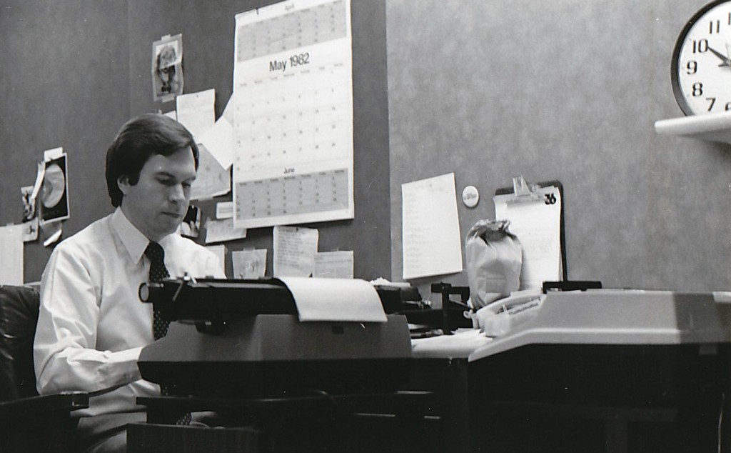 Bill as news director in Sierra Vista